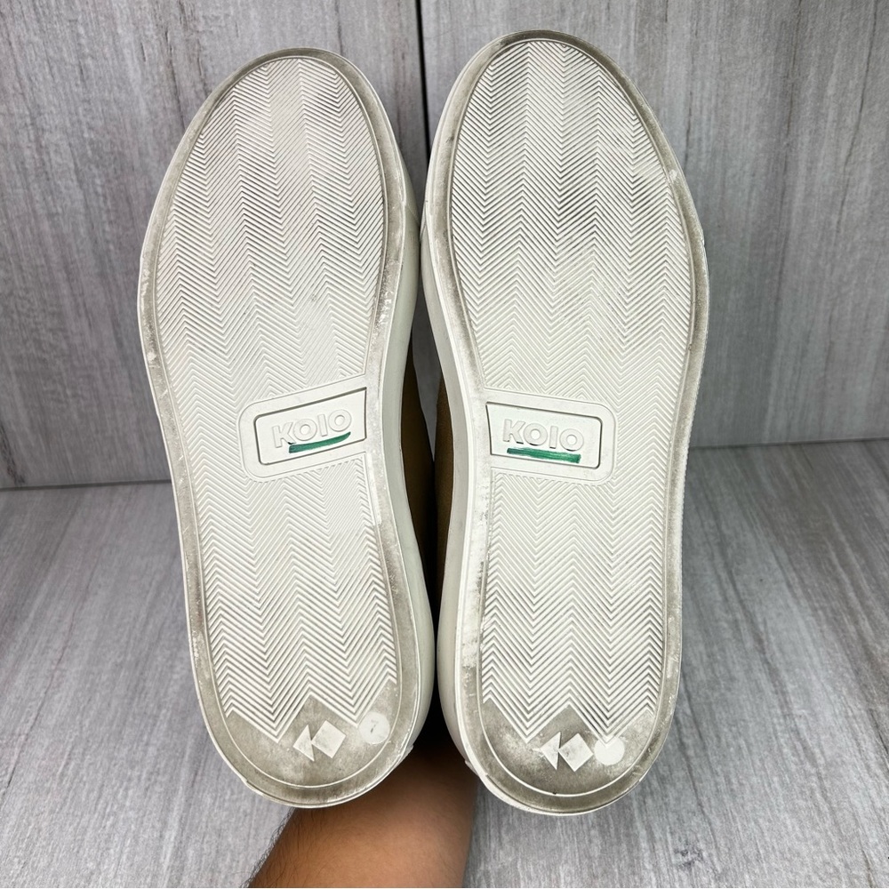 KOIO Garda Brown Casual Slip On Loafer Sneaker Shoes Made in Italy Mens Size 7 - Picture 8 of 10